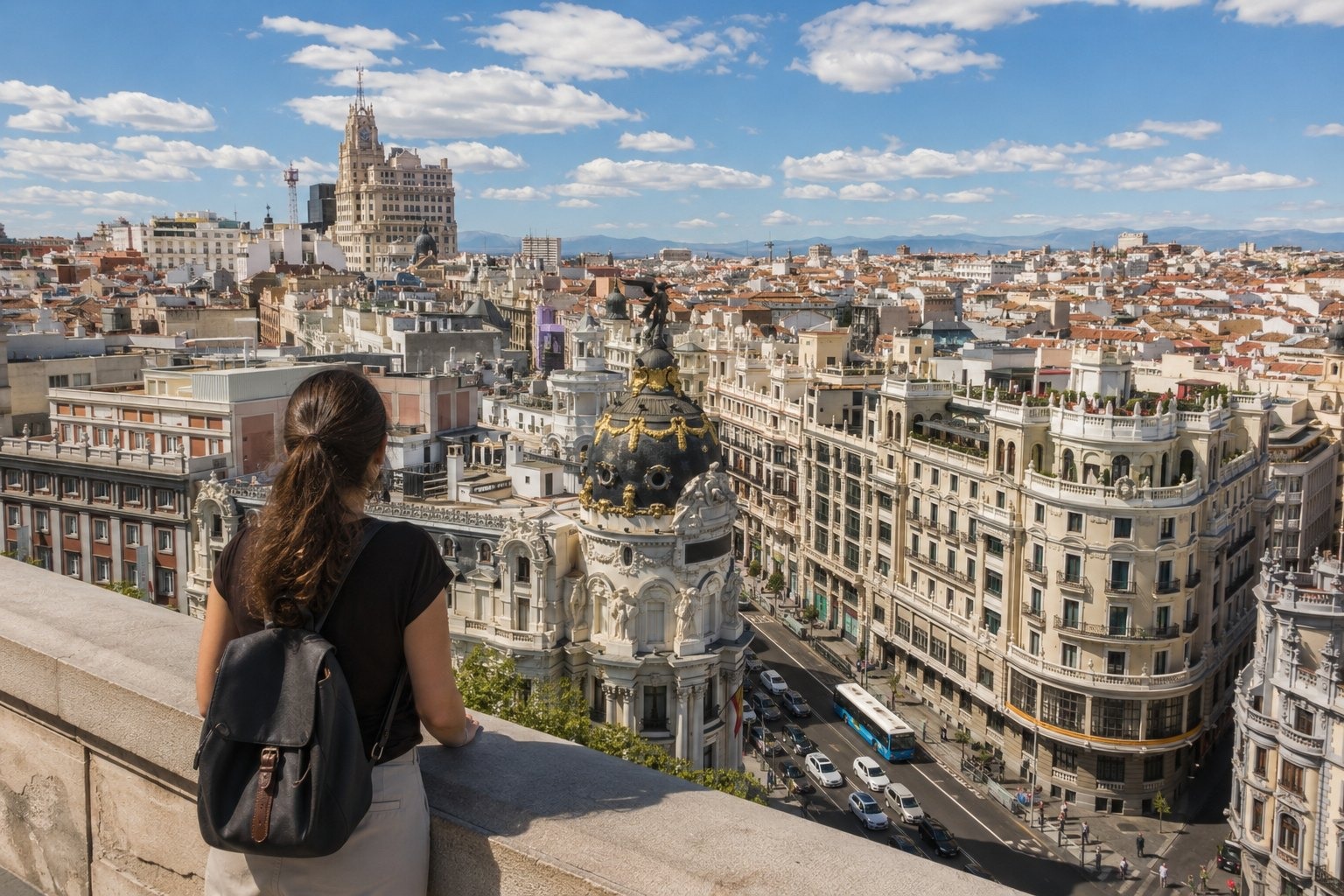 3 dagar i Madrid — optimal plan i Madrid med människor och realistisk resemiljö
