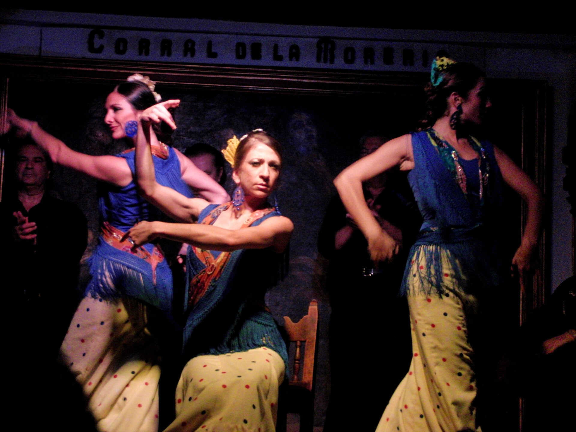 Flamencodansare på Corral de la Morería