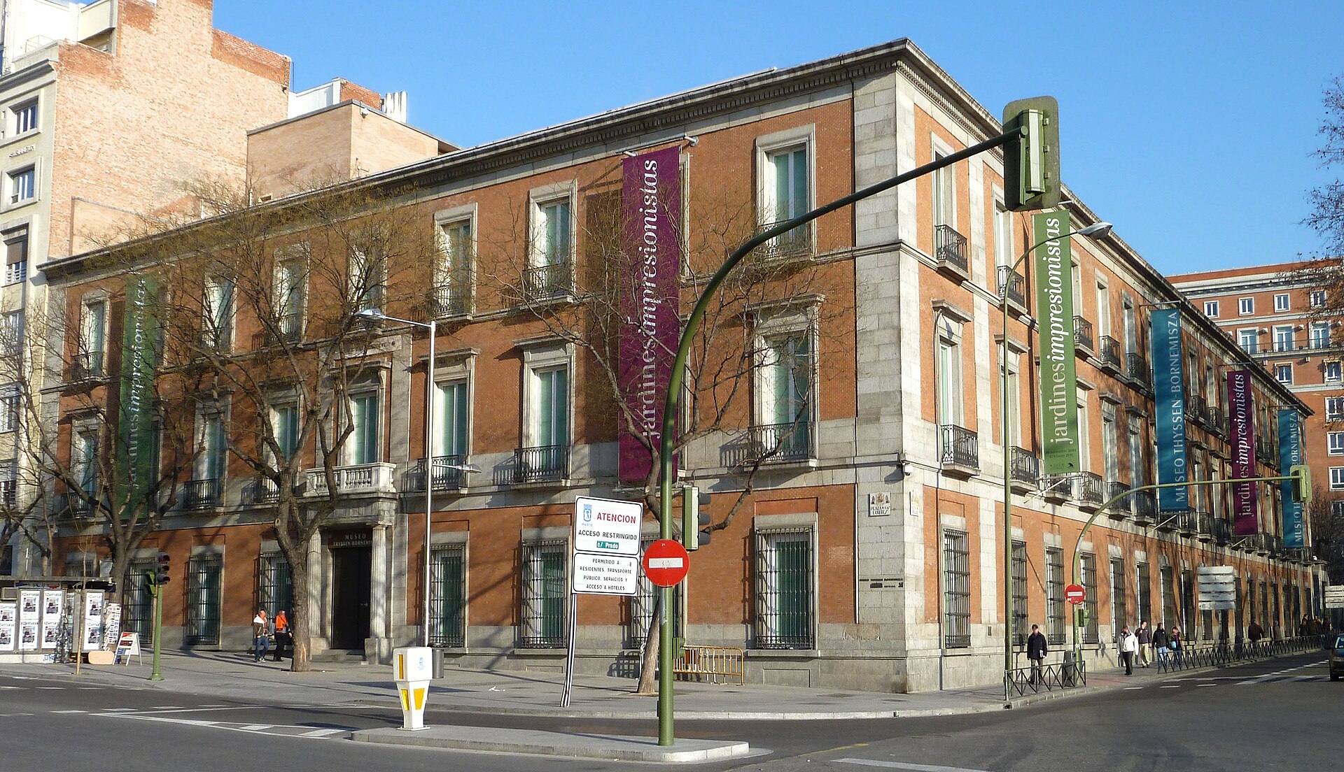 Palacio de Villahermosa, där Thyssen-Bornemisza-museet ligger